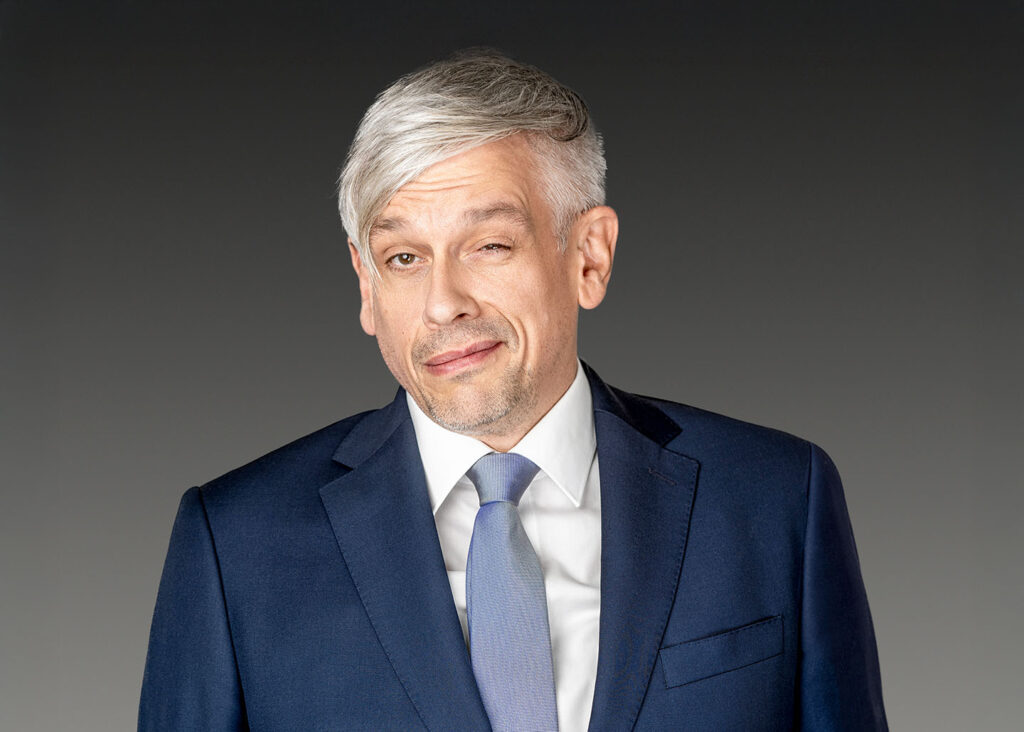 Ein Porträt von Mathias Tretter.