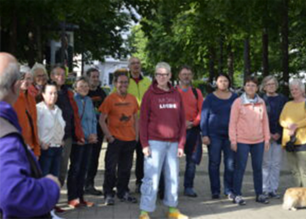 Auf dem Foto ist der Friedenschor zu sehen.