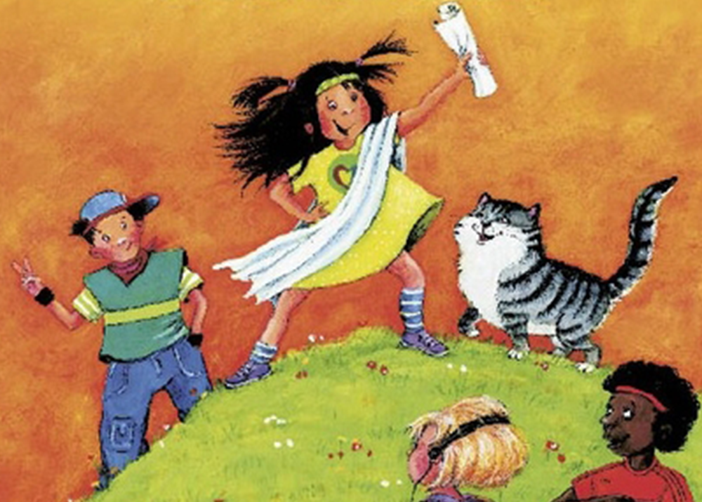 Ein Foto des Buches, dass bei der Lesung behandelt wird.