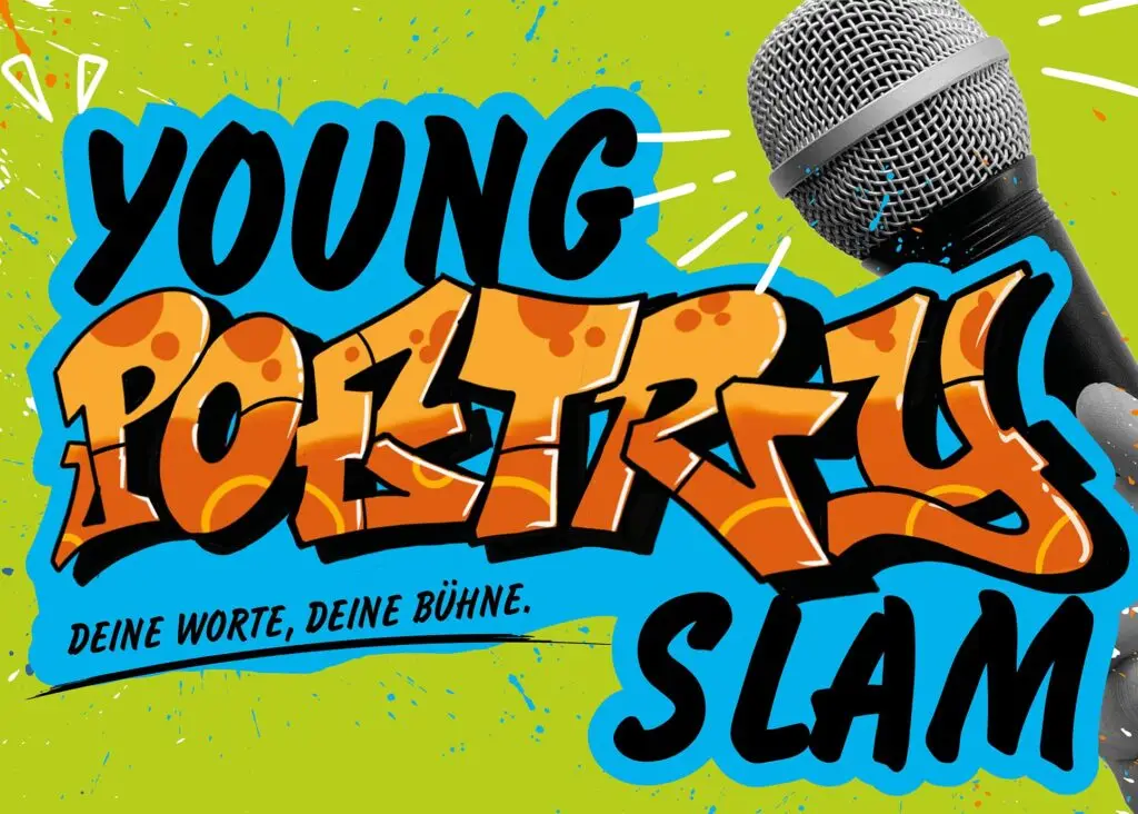 Graffiti-Schriftzug Young Poetry Slam