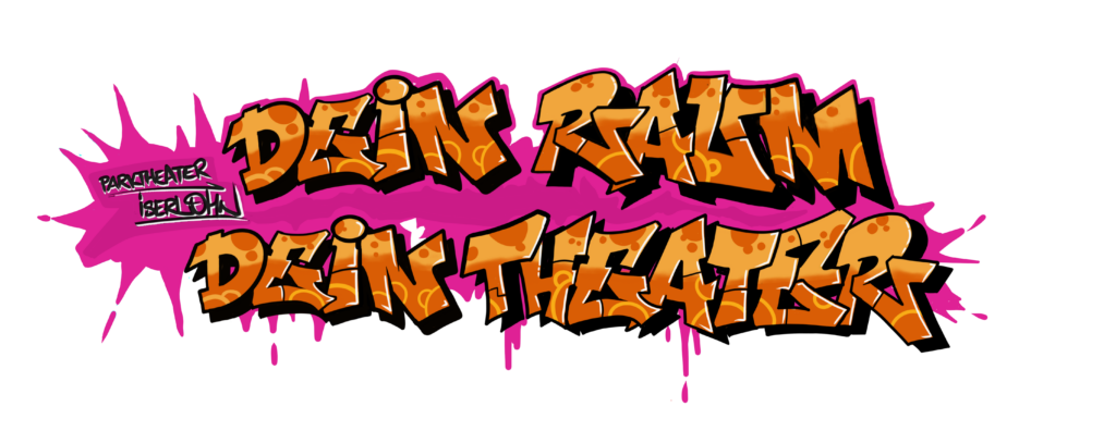 Graffiti-Logo für das Projekt "Dein Raum. Dein Theater"