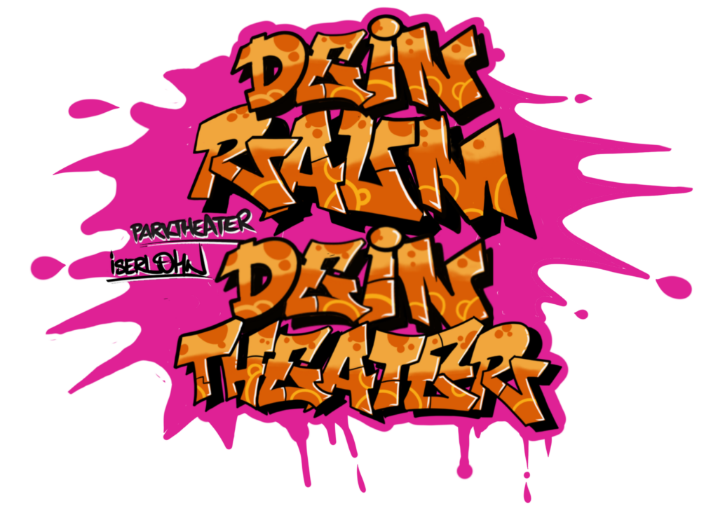 Graffiti-Logo für das Projekt "Dein Raum. Dein Theater"
